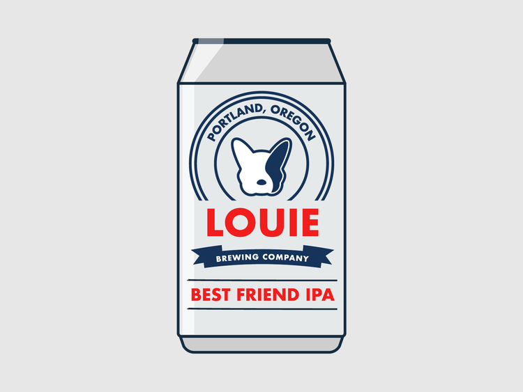 Louie as an IPA
